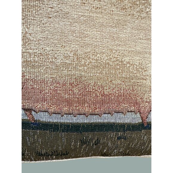 Two Farmyard Woven Decorative 18" Throw Pillows Sheep Pig Farmhouse Country EUC - Picture 11 of 13